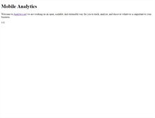 Tablet Screenshot of analytics.net