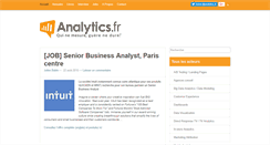 Desktop Screenshot of analytics.fr